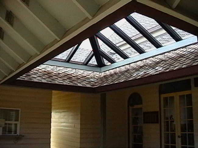 Church roof window, 