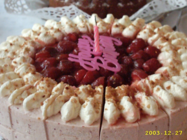 Happy Birthday cake 1 close, 