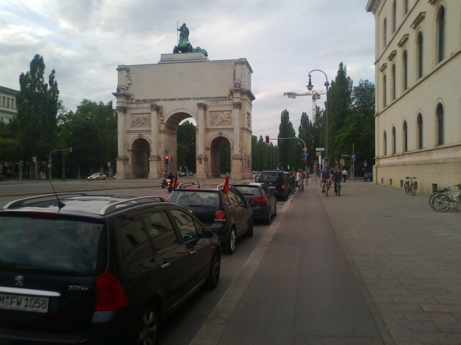 Siegestor an der Leopoldstraße, 