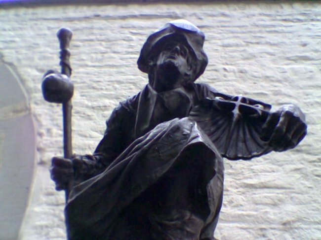 Figur, in Düsseldorf Kaiserswerth