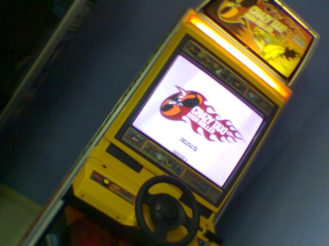Crazy Taxi Naomi stand up cabinet, 