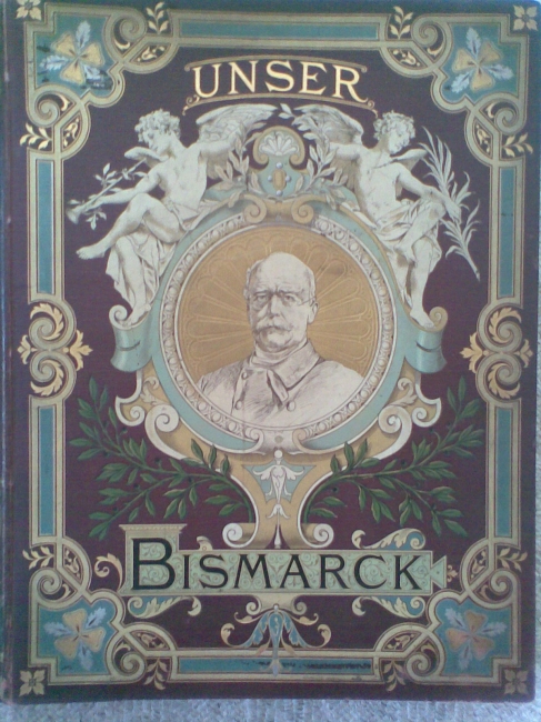 Unser Bismarck, old book