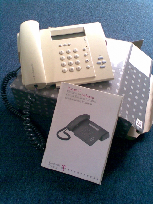 Telekom Europa 10 ISDN phone, by bye on ebay