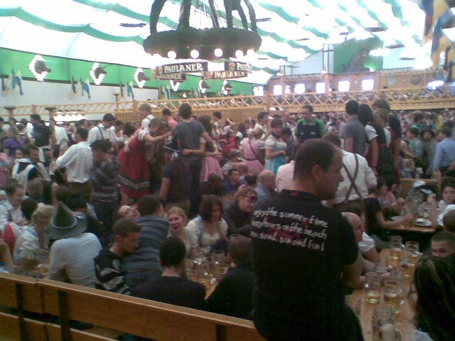 Oktoberfest 2010, Paulaner Zelt