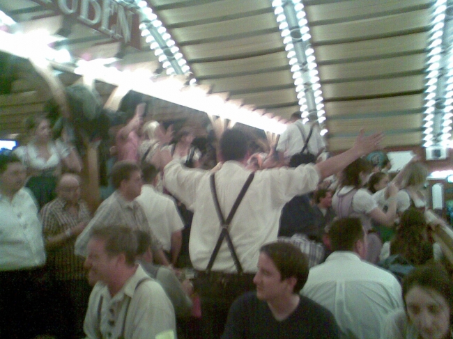 Oktoberfest 2010, Paulaner Zelt