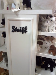 Steiff racks at Karstadt