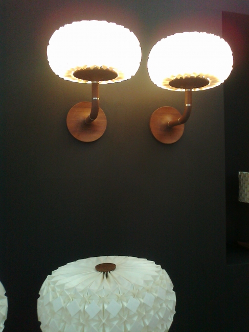 Origamy style lamps, 