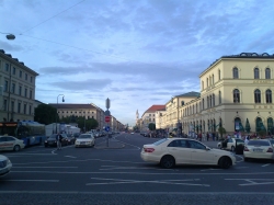 Munich Odeaonsplatz at...