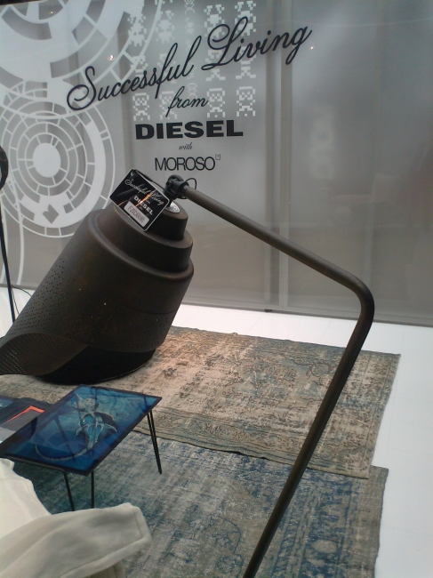Another shot of the Diesel lamp, Diesel - For Succesful Living