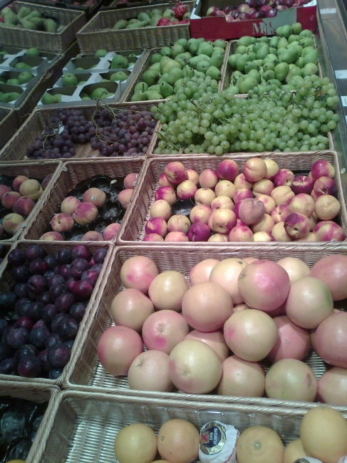 Fruits at Edeka, 