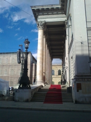 Red carpet at the Oper...