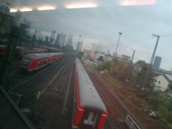 Frankfurt main station...