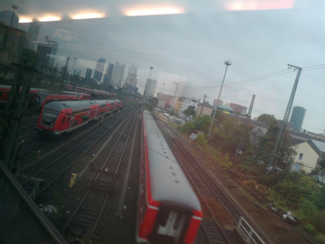 Frankfurt main station tracks, 