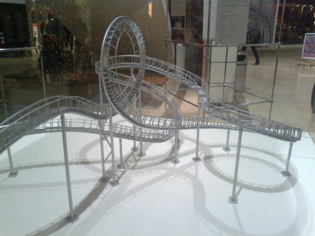 Sculpture "Tiger & Turtle", as a model, 
