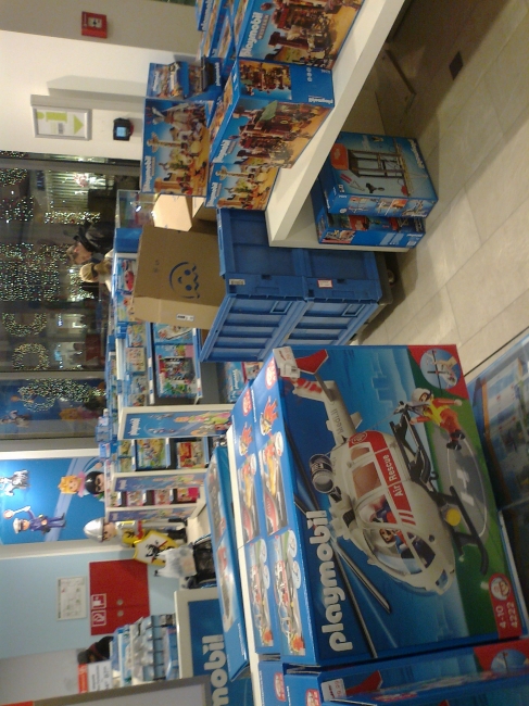 Playmobil on display at Kaufhof CentrO, 