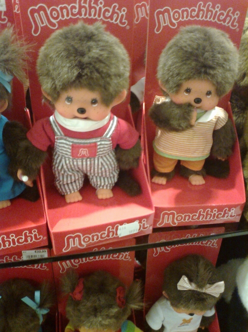 The Monchhichi, thumb sucking