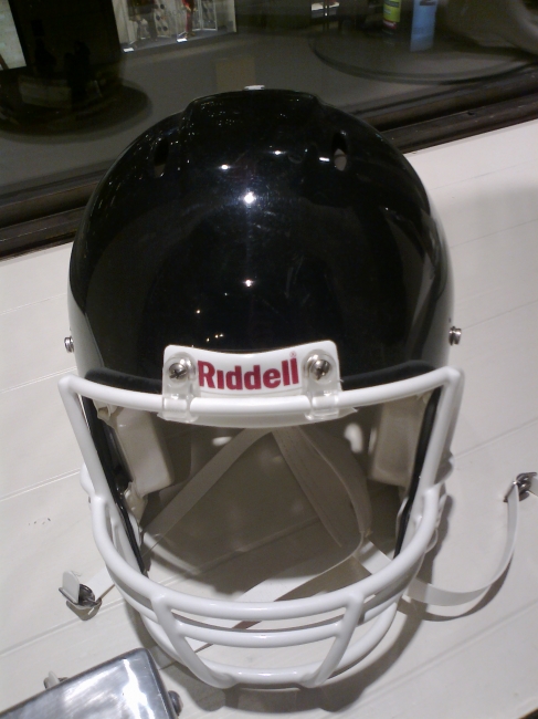 Riddell football helmet, Found in Tom Tailor store Shadow corner of Königstraße