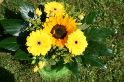 Gelber Blumenstrauß