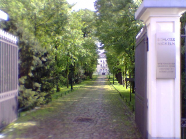 Schloss Mickeln, Gästehaus der HHU Düsseldorf