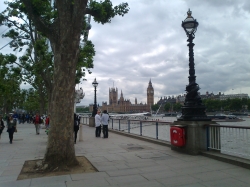 View towards houses of...