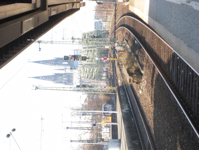 Bahnhof Köln mit Dom, 