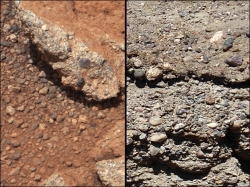Rock Outcrops on Mars ...
