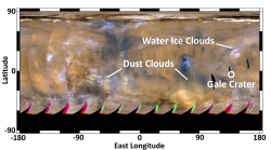 Mars Weather Map, Aug....