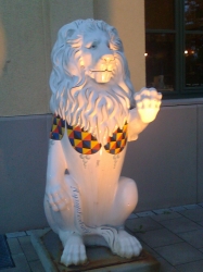 Löwenbräu Löwe am Bier...