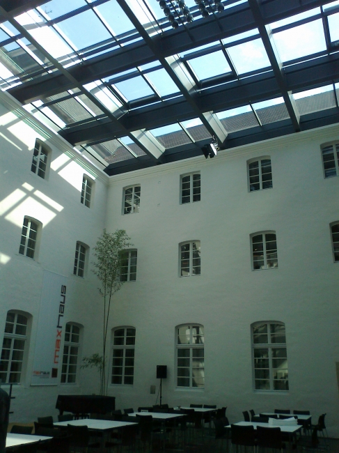 Gorgeous Atrium at Maxhaus, thank you roman catholic church for this great building and this restauration well done