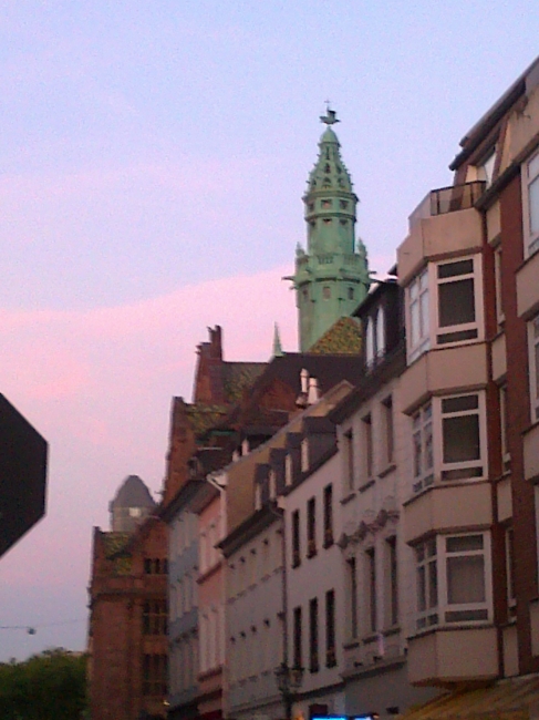 Tower of Haus der Stahlindustrie (or such), 