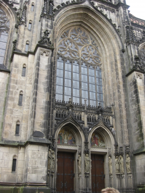 St. Lamberti (?), Kirchentür