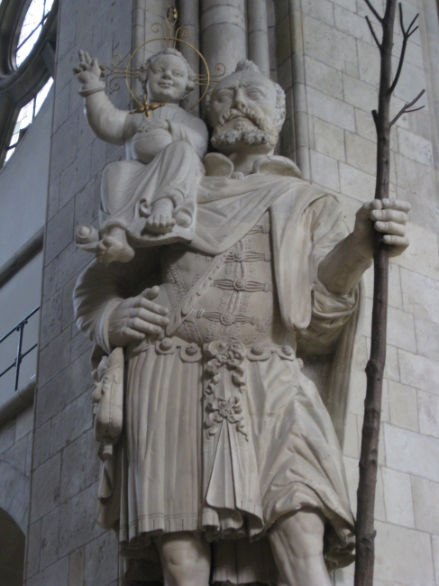 Figur im Dom zu Münster, 