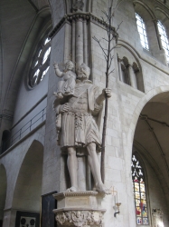 Figur im Dom zu Münster