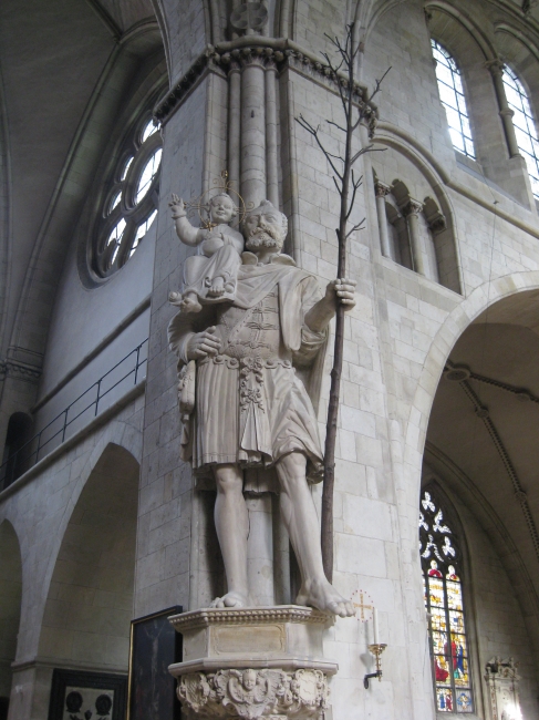 Figur im Dom zu Münster, 