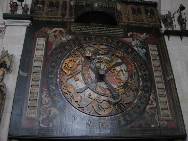 Uhr im Dom zu Münster, 