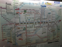 Münchner U-Bahn Plan