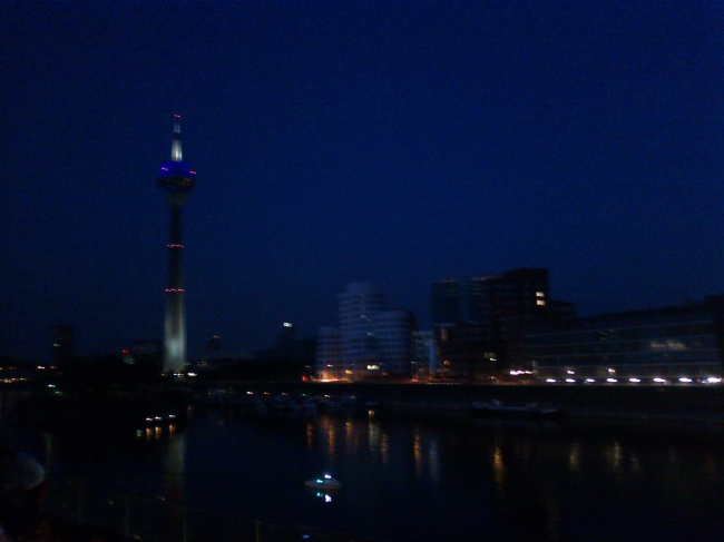 Medienhafen evening, 