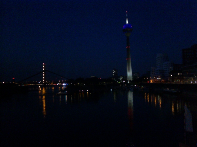 Medienhafen and Funkturm, 