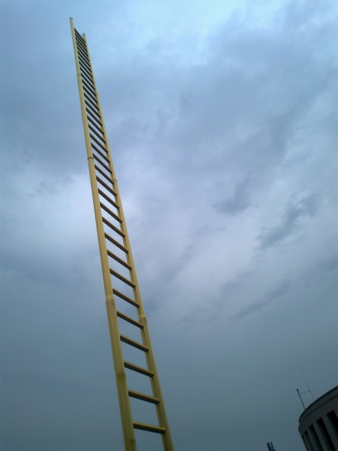 The golden ladder, Duisburg @ Forum Duisburg, Die Goldene Leiter Duisburg