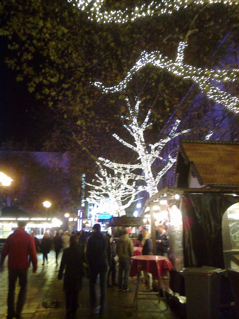 Essen gearing up towards Weihnachtsmarkt, 