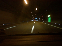 German Autobahn tunnel