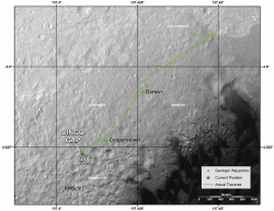 Traverse Map for Mars ...