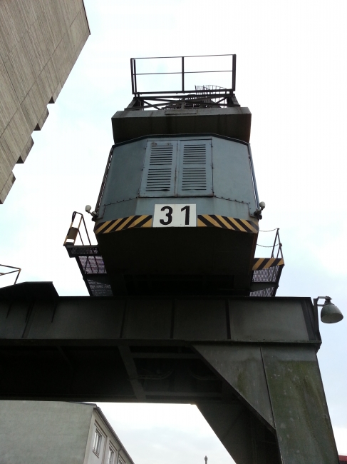 Old crane, Medienhafen