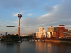 Funkturm und Gehry Bauten