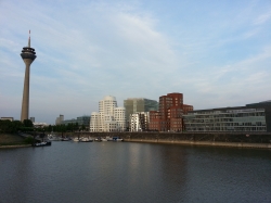 Funkturm und Gehry Bauten