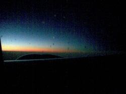 Dawn on the horizon