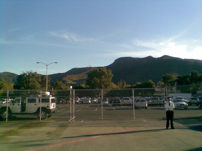 The Tonight Show with jay Leno, parking lot
