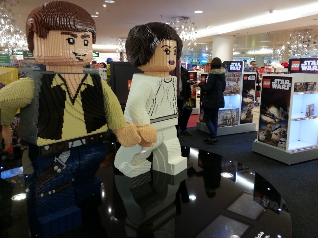 Han und Leia LEGO, 