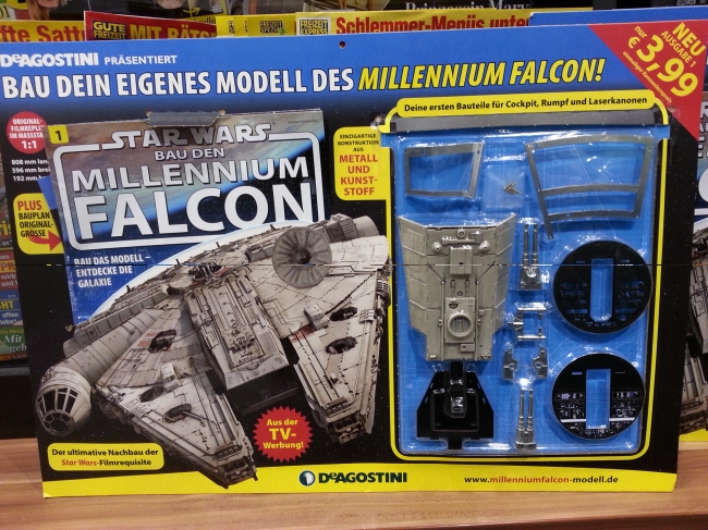 Star Wars - bau den Millenium Falcon, 