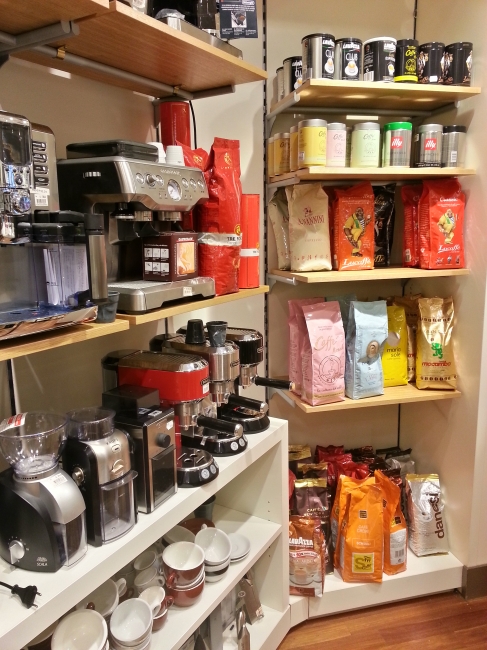 Lucaffé, Nannini, Lavazza, Maria Sole, et al, verschiedene "Gourmet Kaffees"